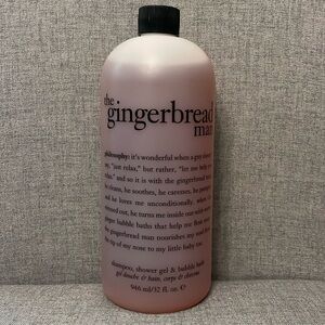 Philosophy The Gingerbread Man 32 oz Shampoo, Shower Gel & Bubble Bath